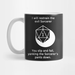 Dungeons and Fail - Critical Failure Grapple Mug